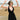 Vintage 1970s Ossie Clark Black Dress