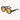 Oversized Aviator Sunglasses -  Orange