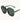 Chunky Oversized Retro Sunglasses - Green