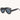 Chunky Oversize Aviator Sunglasses -  Black