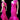Sexy 80s Hot Pink Bernshaw Dress 10