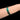 Mid Century Silver and Green Guilloche Bracelet