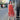Vintage Red Celia Birtwell Ossie Clark Midi Dress M Ossie Clark